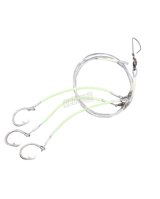 Deep Drop Deep Sea Rig With Stainless Circle Hooks